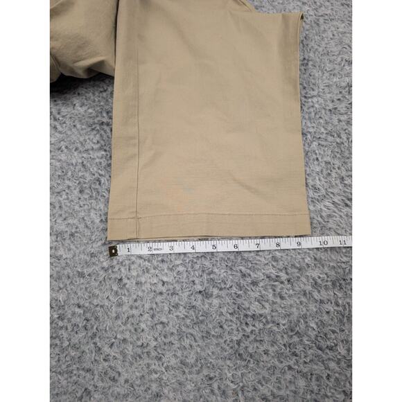 Dockers Pants Womens 16 Beige Classiccore Preppy Cropped Casual Normcore Work - Picture 8 of 9